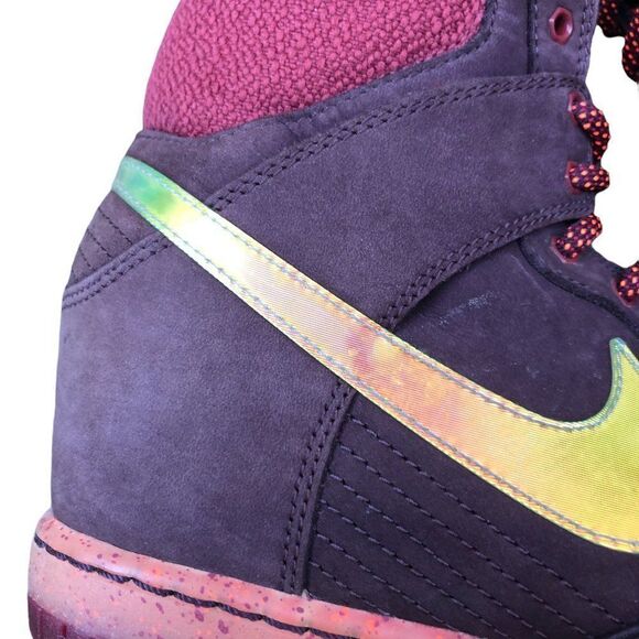 Rare 2014 Nike Dunk Sky High SneakerBoot Size 7 - Picture 15 of 16